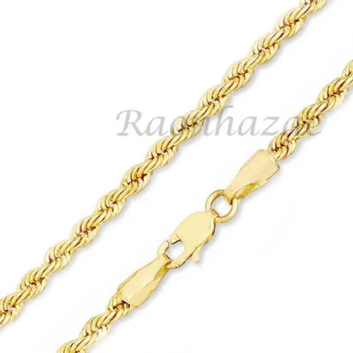 LAST SUPPER ROUND CHARM ROPE CHAIN DIAMOND CUT CUBAN CHAIN NECKLACE G67