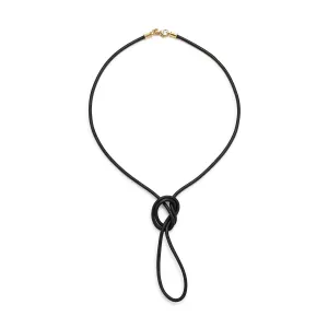 LEATHER CORD - BLACK
