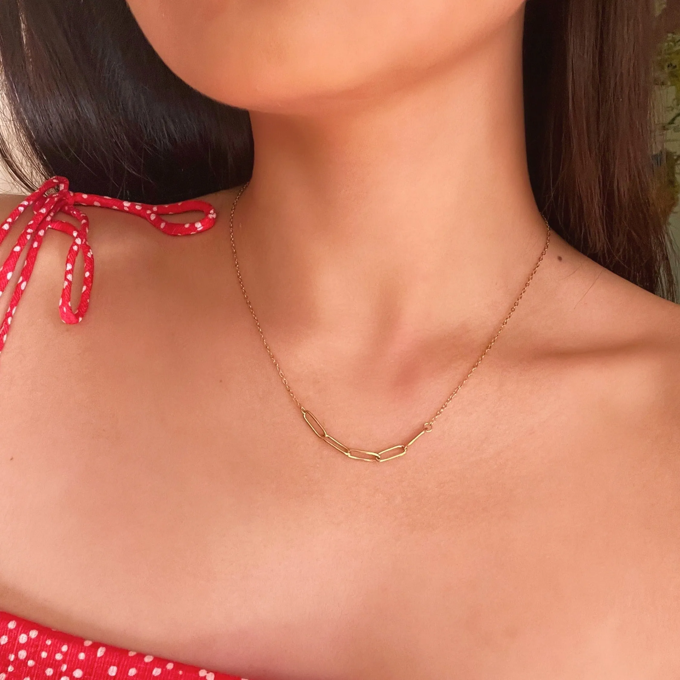 *LIMITED VDAY Love Links Gold Filled Necklace