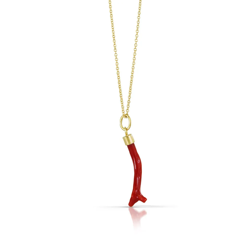 Little Red Coral Charm 6