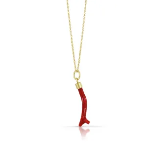 Little Red Coral Charm 6