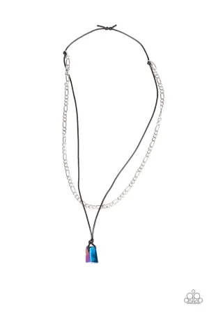 Lookin Slick Blue Paparazzi Necklace