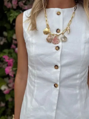 Love Ellison Anjelica Necklace Gold