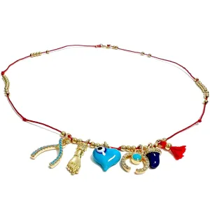 Lucky Charms Cord Necklace