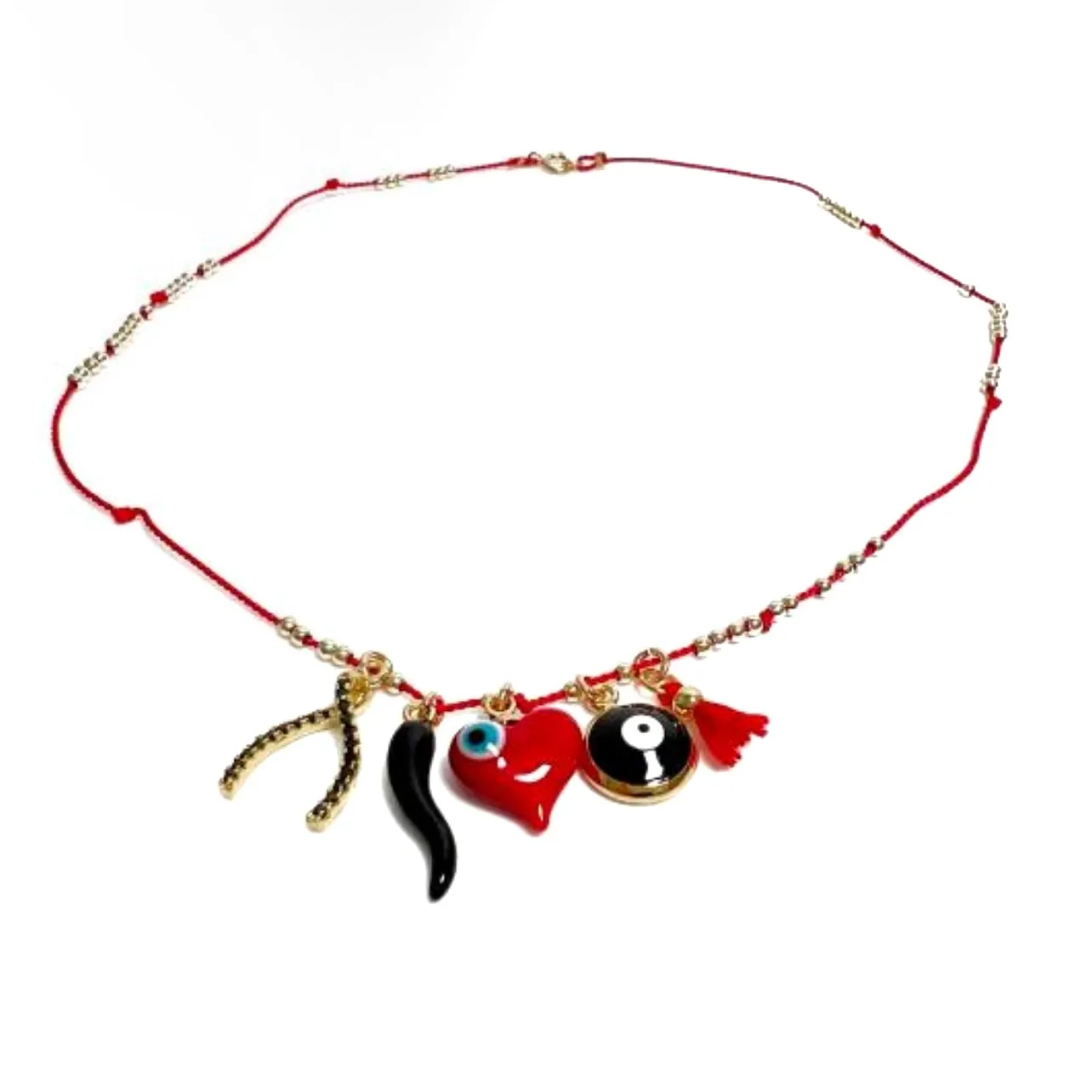 Lucky Charms Cord Necklace