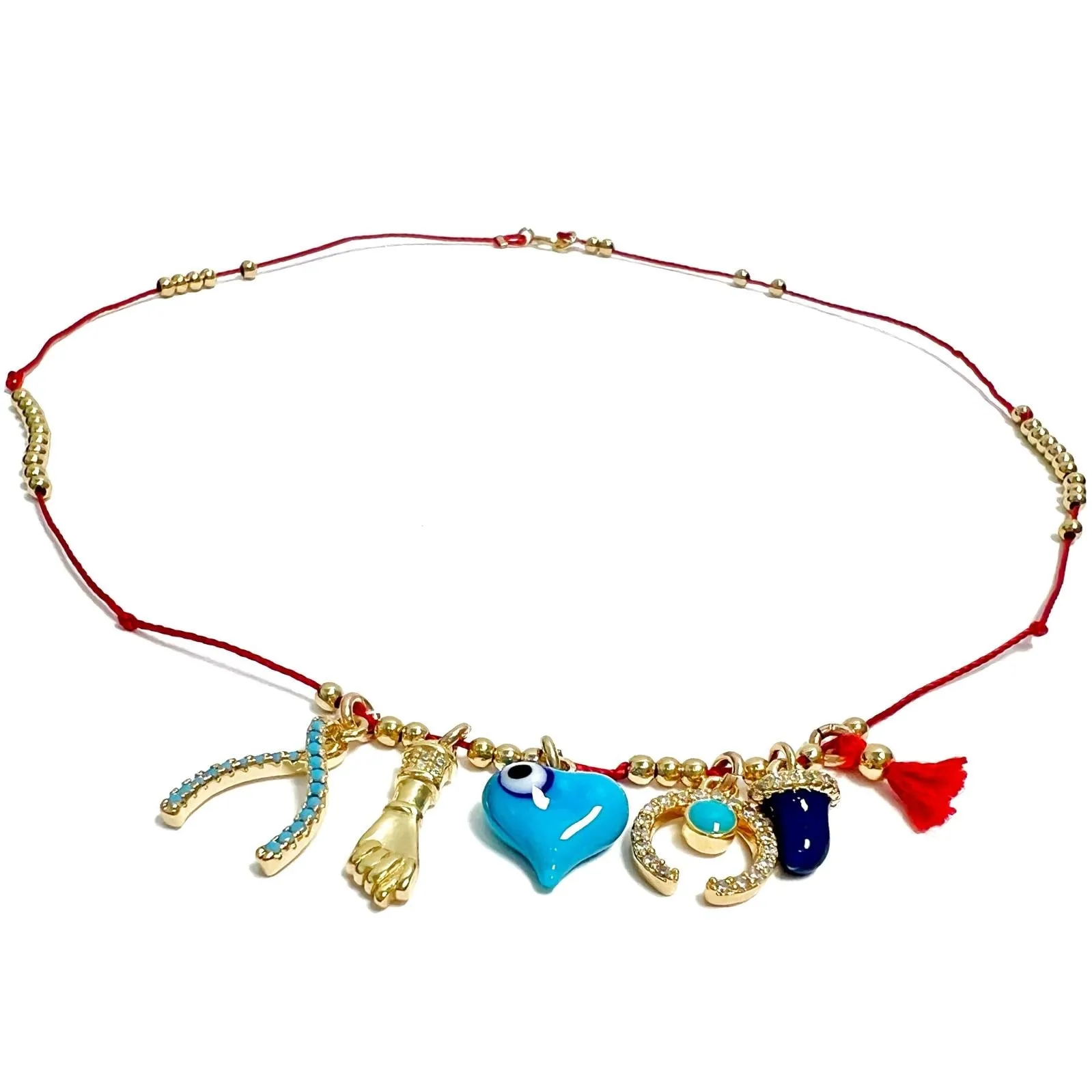 Lucky Charms Cord Necklace