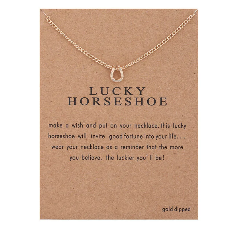 Lucky Horseshoe Necklace