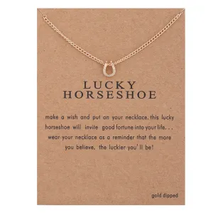 Lucky Horseshoe Necklace