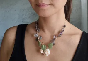 luminous 18K and 14K necklace | FINE necklace