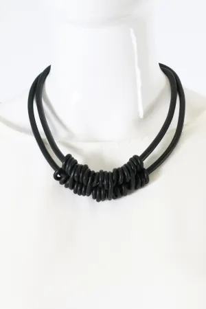 Mabel Necklace in Black