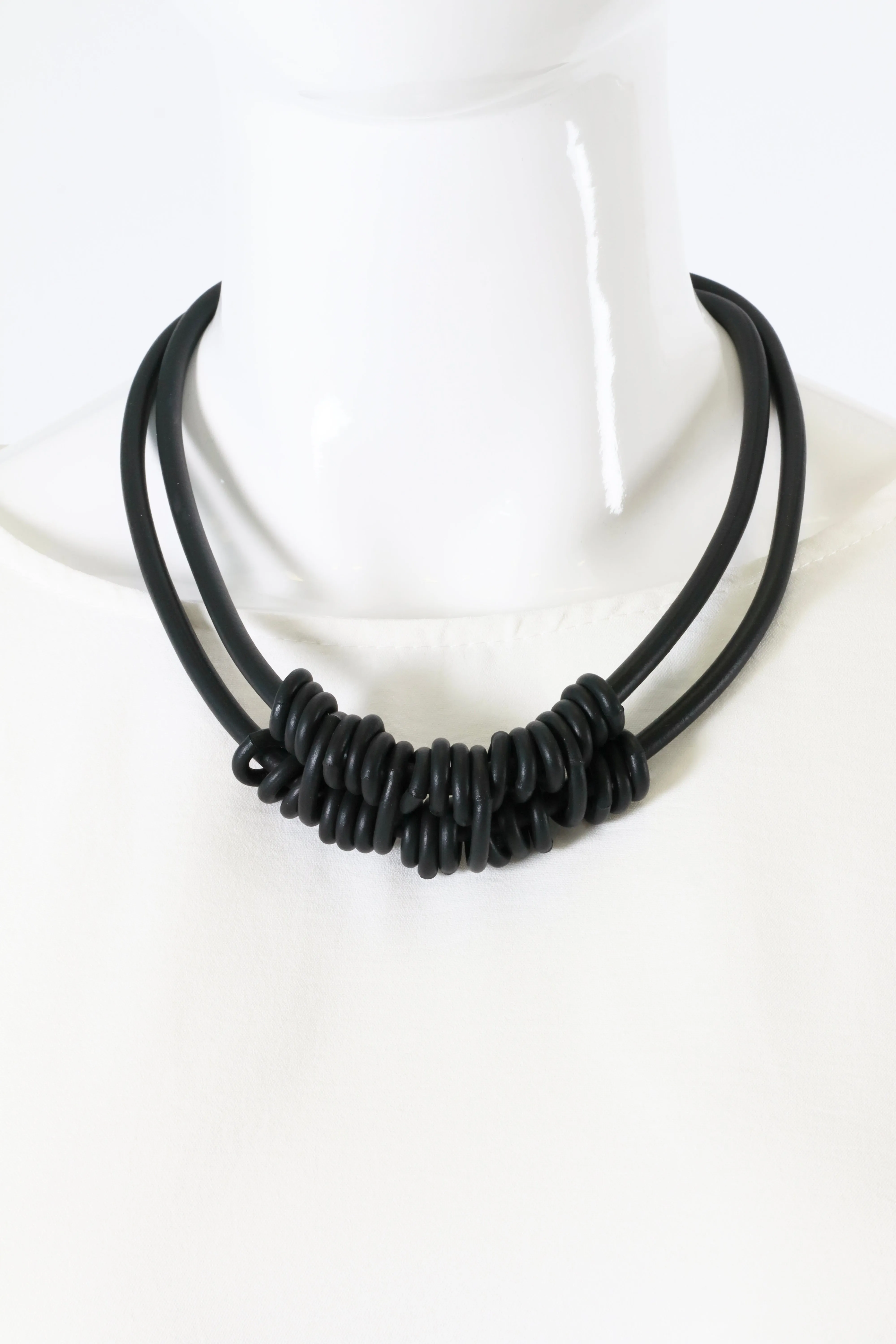 Mabel Necklace in Black