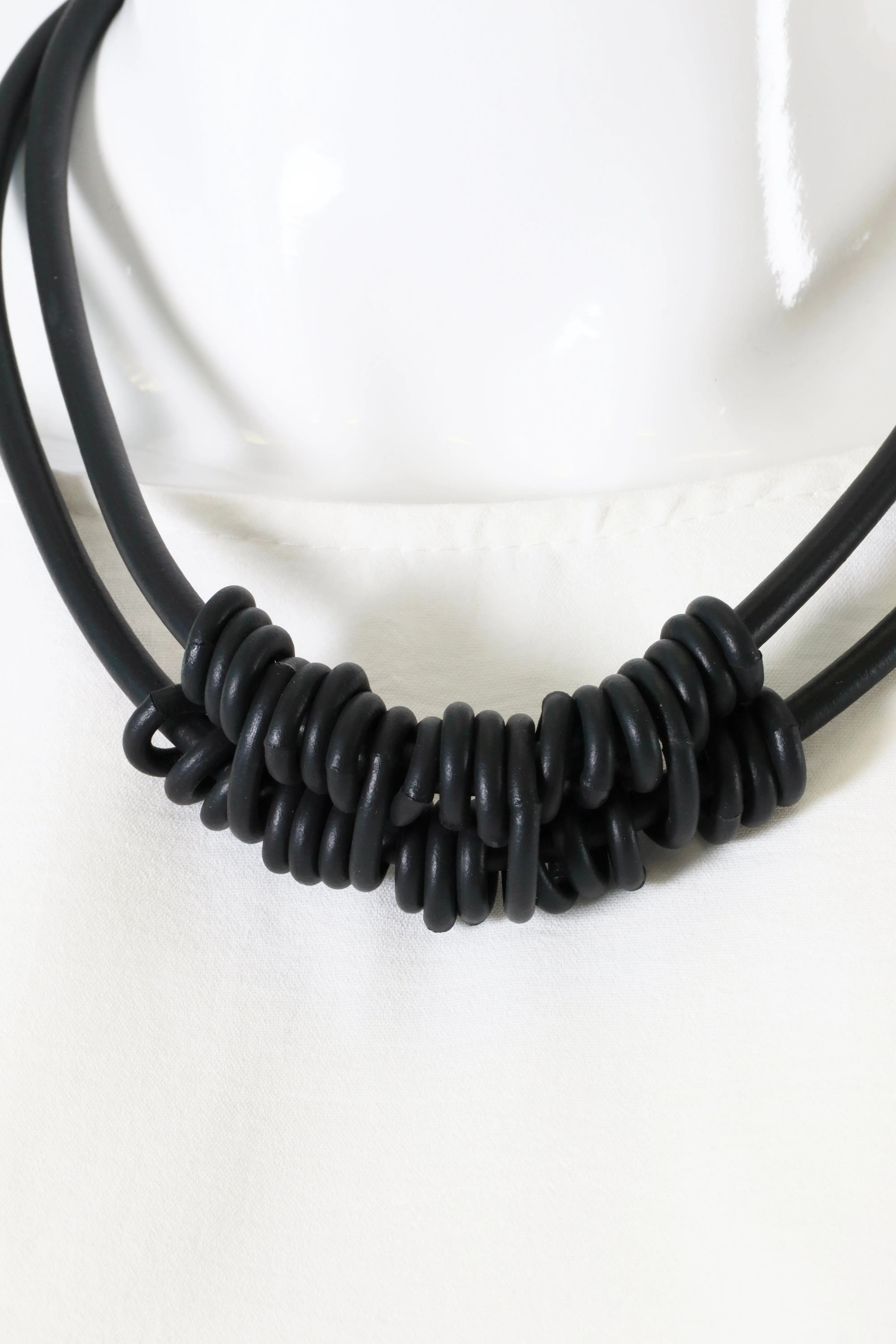 Mabel Necklace in Black
