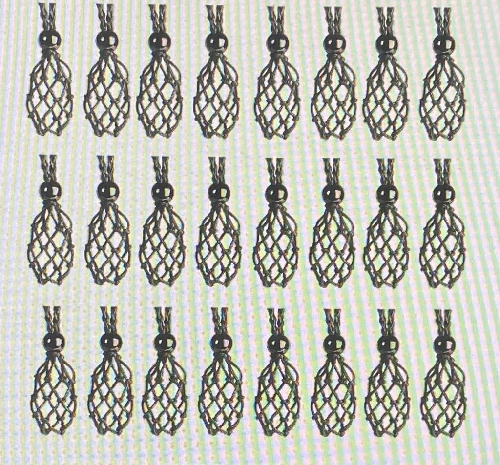 Macrame  Cord Necklaces