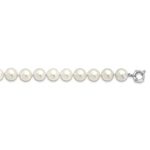 Majestik White Shell Pearl Necklace