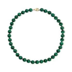 Malachite Beaded Necklace