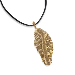 Maldives Sea Leaf Pendant Necklace
