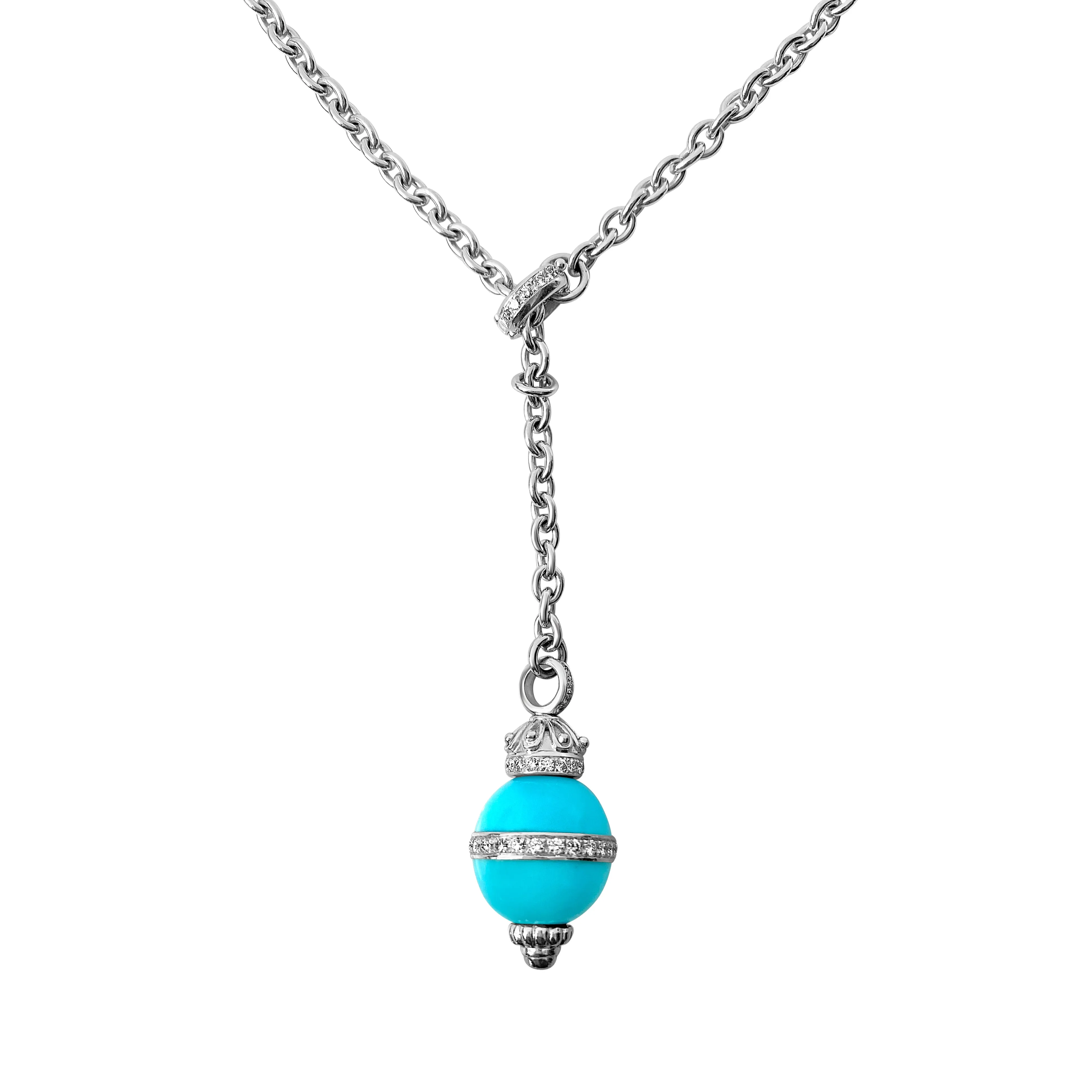 Matthia's & Claire Etrusca Collection Turquoise Pendant