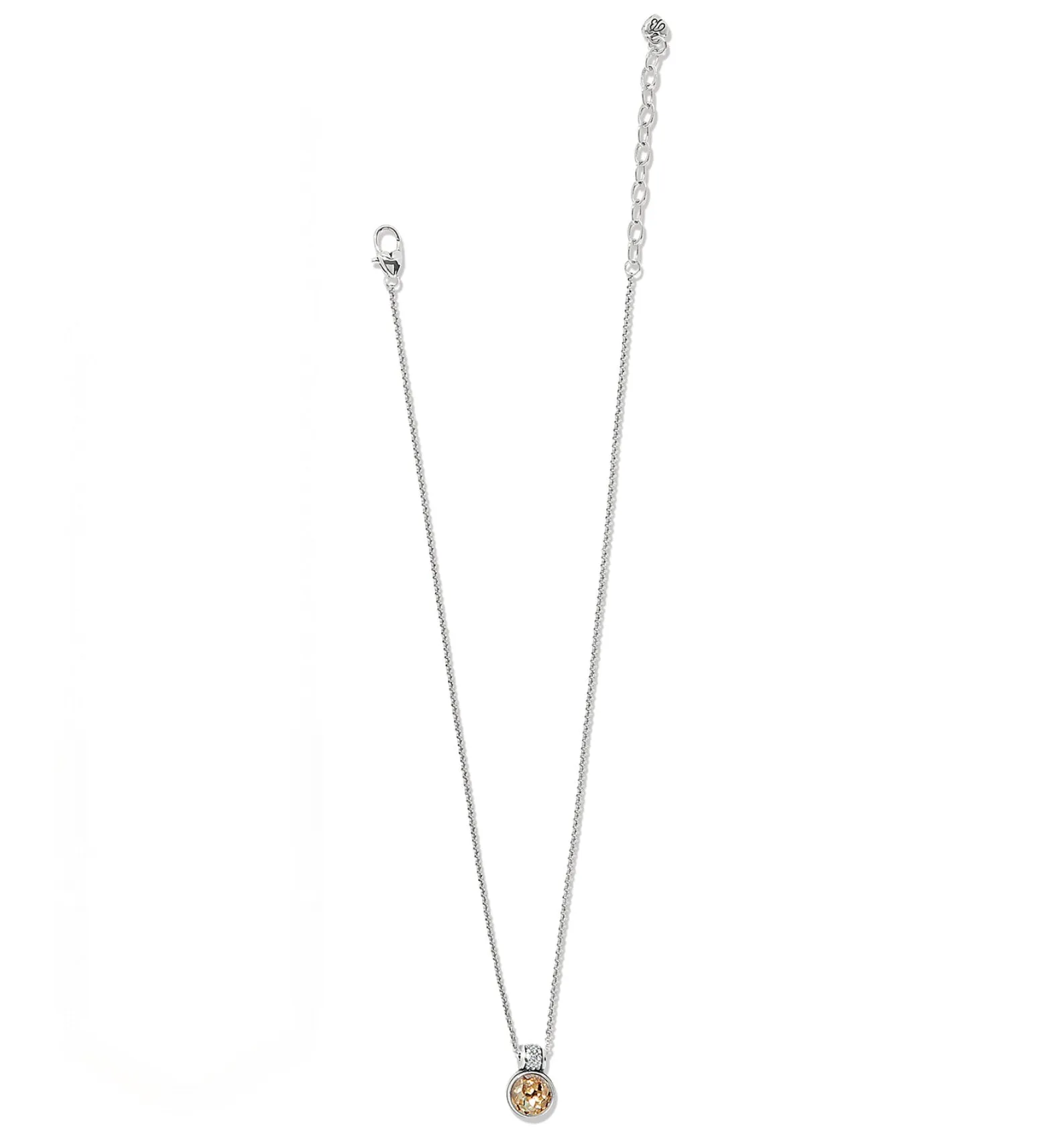 Meridian Aurora Petite Gold & Silver Crystal Necklace