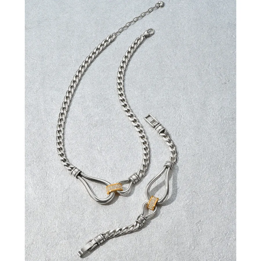 Meridian Suez Two Tone Necklace JM7300