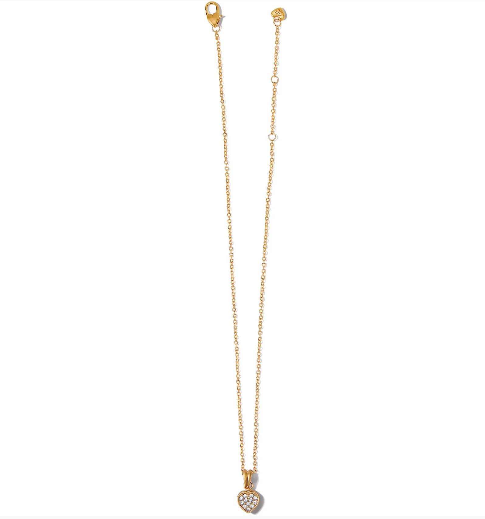 Meridian Zenith Gold Heart Necklace