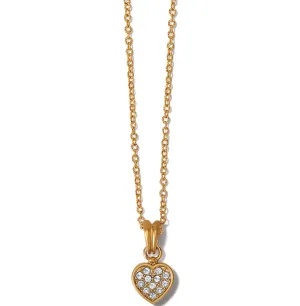 Meridian Zenith Gold Heart Necklace