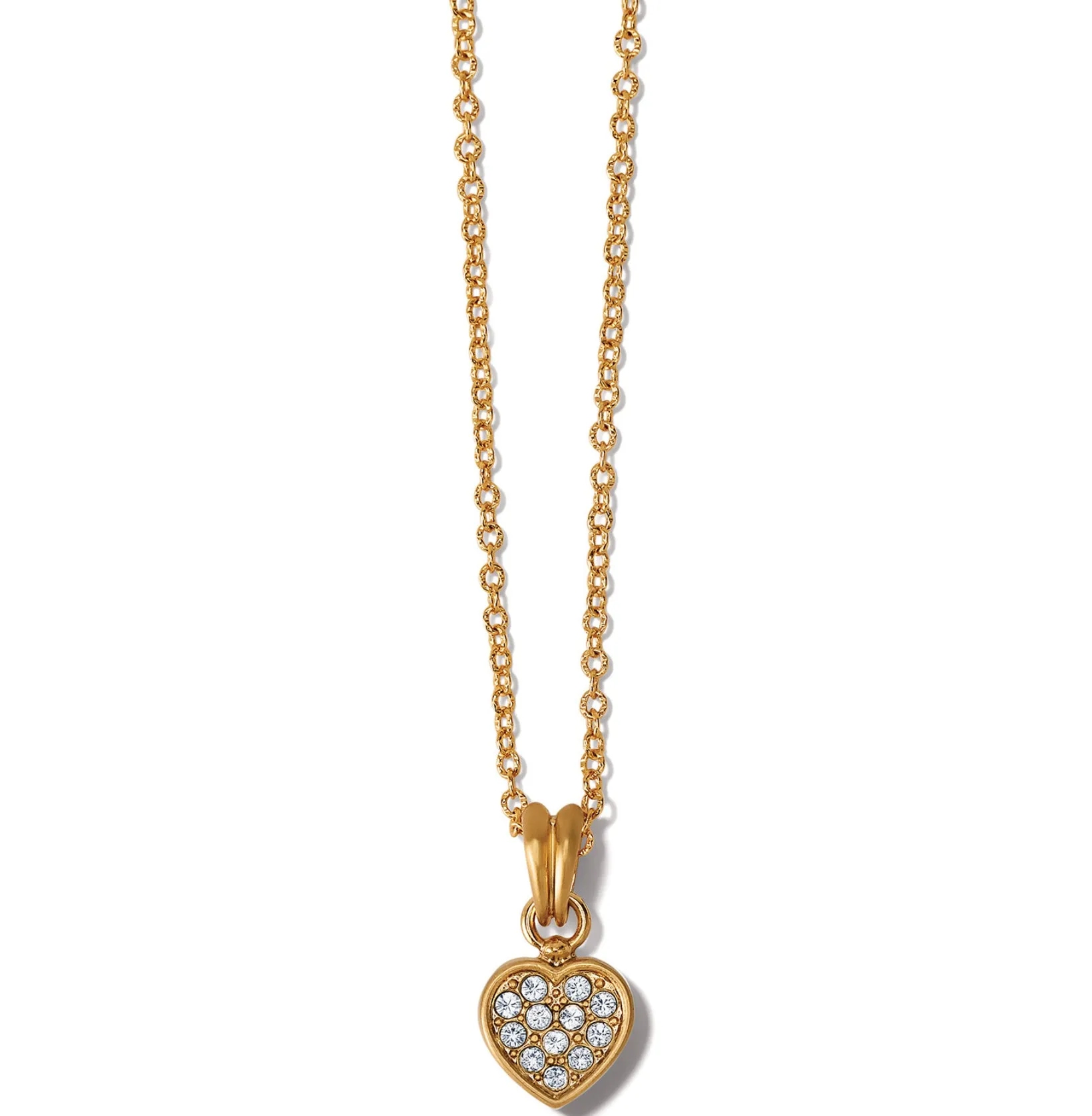 Meridian Zenith Gold Heart Necklace