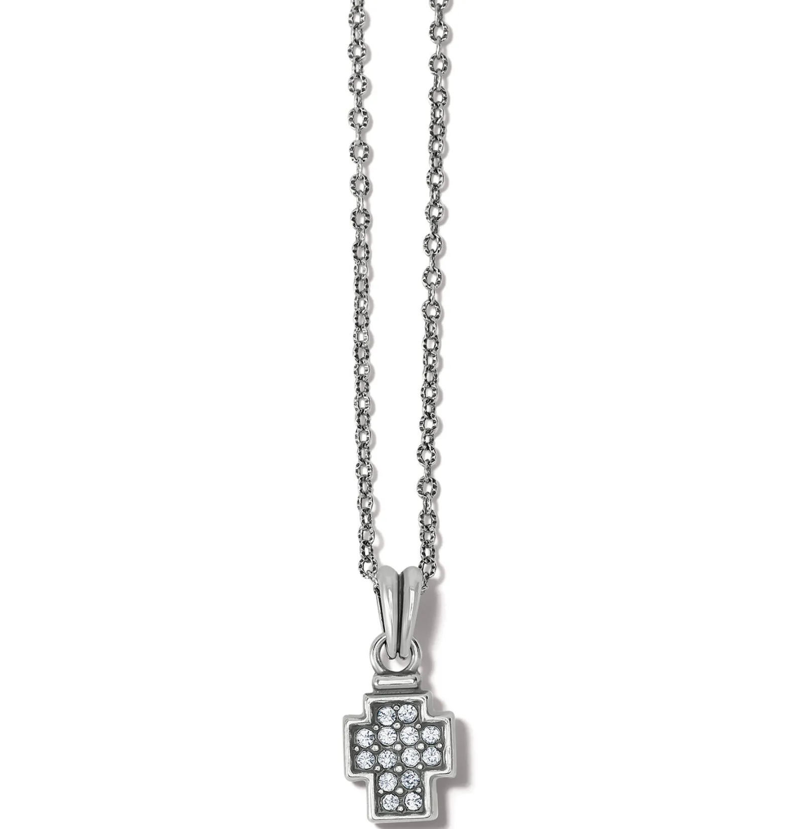 Meridian Zenith Silver Cross Necklace