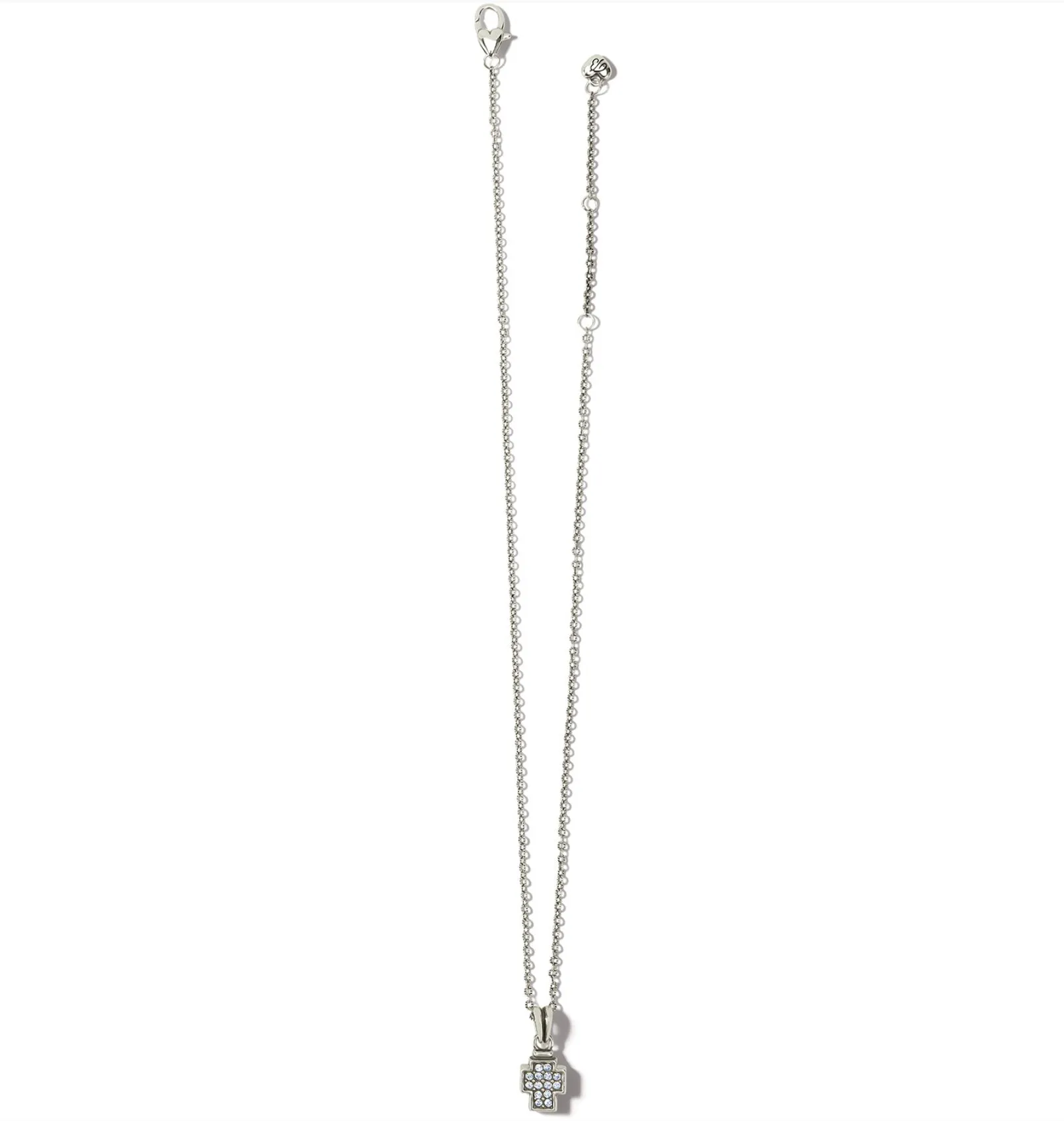 Meridian Zenith Silver Cross Necklace