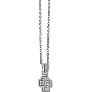 Meridian Zenith Silver Cross Necklace
