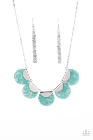 Mermaid Oasis Blue Paparazzi Necklace