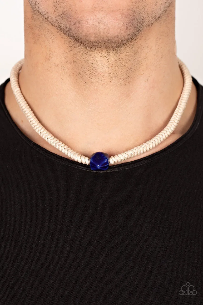 Metamorphic Marvel Blue Paparazzi Necklace
