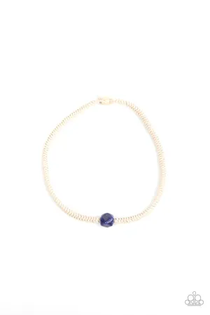 Metamorphic Marvel Blue Paparazzi Necklace