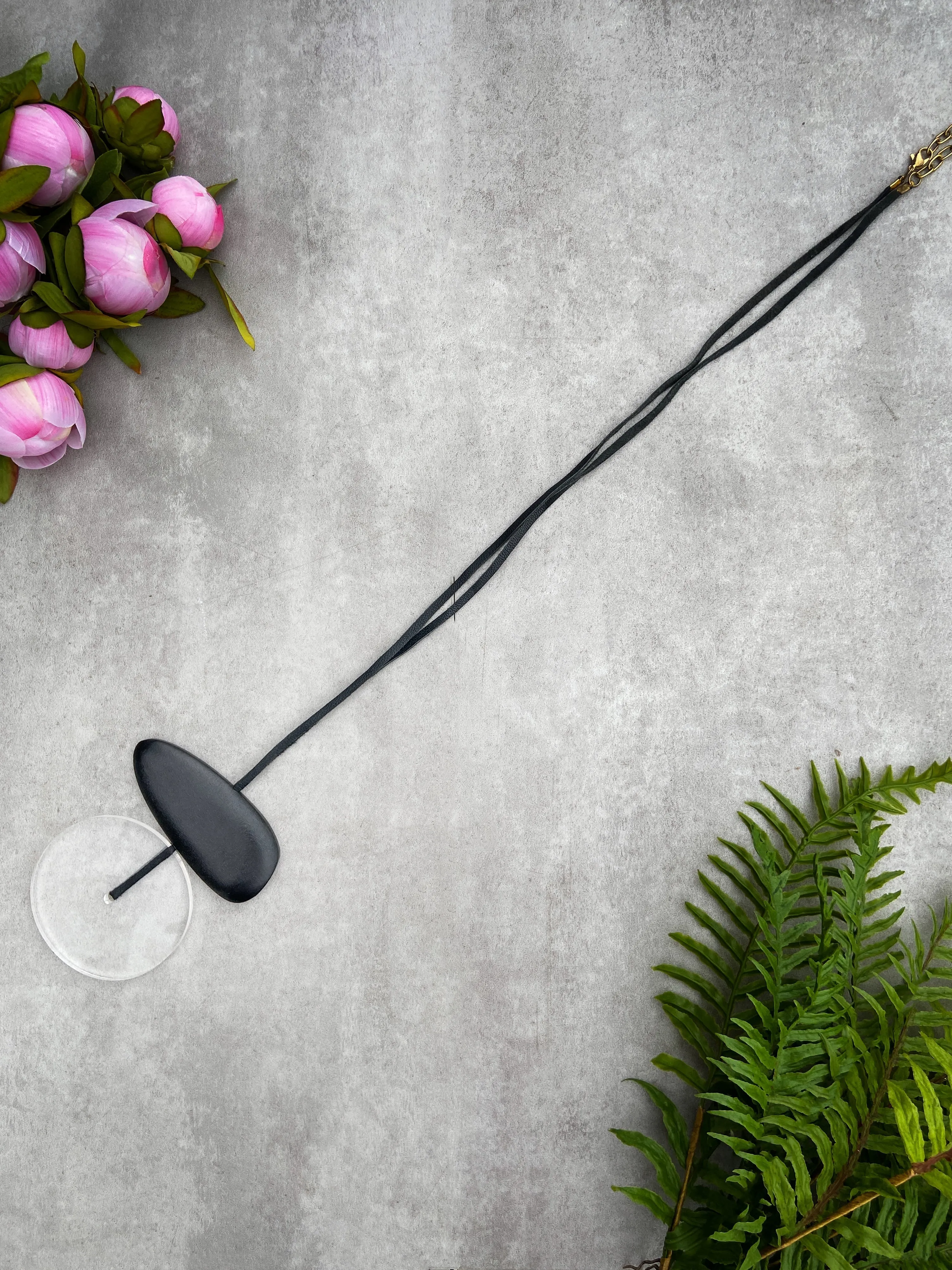 Michelle Necklace in Onyx