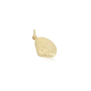 Mini Gold Seashell Charm