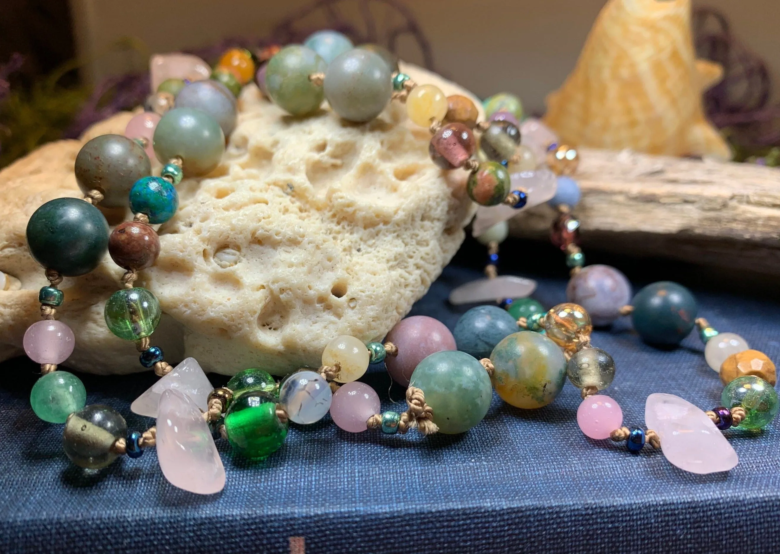Misty Larksong Long Necklace