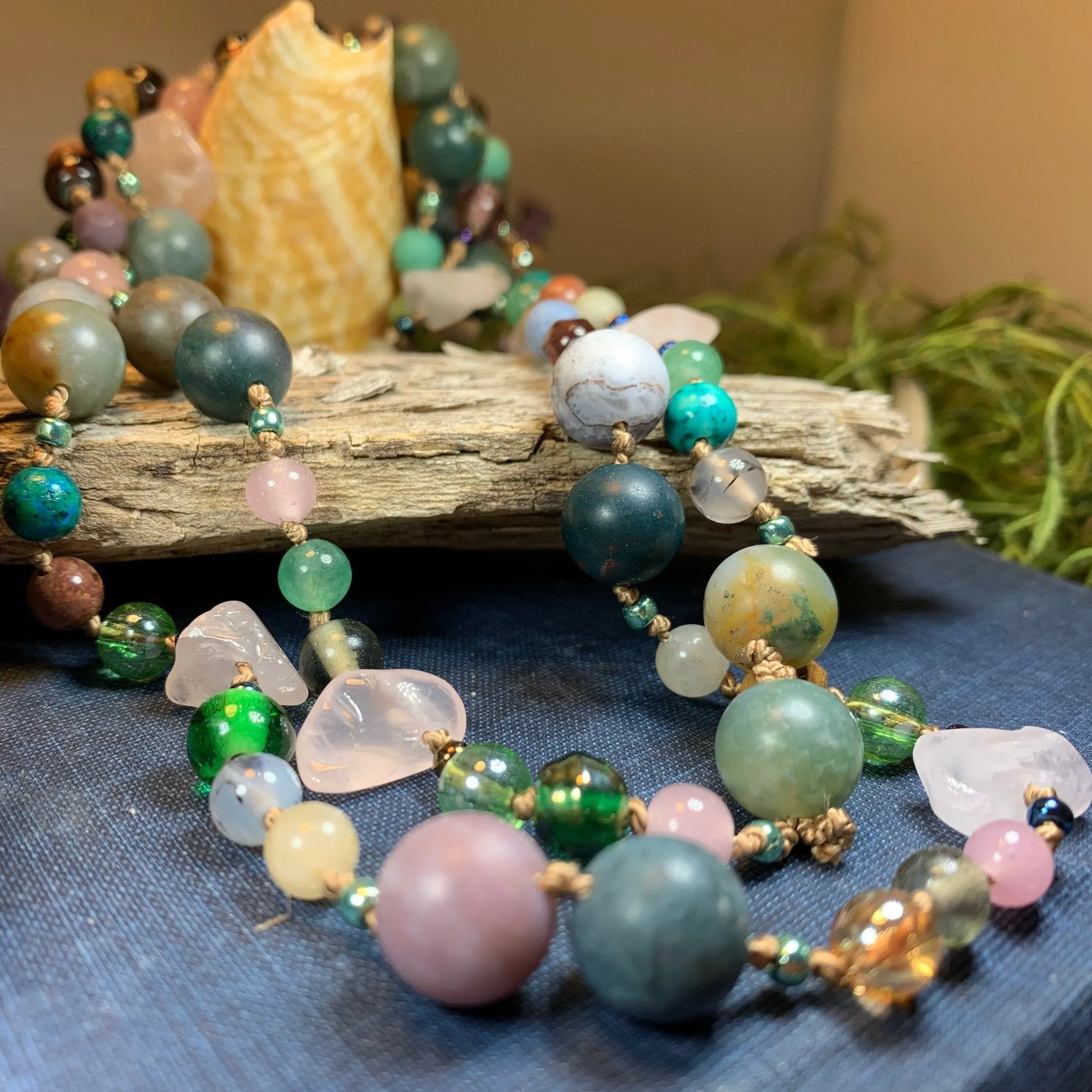Misty Larksong Long Necklace