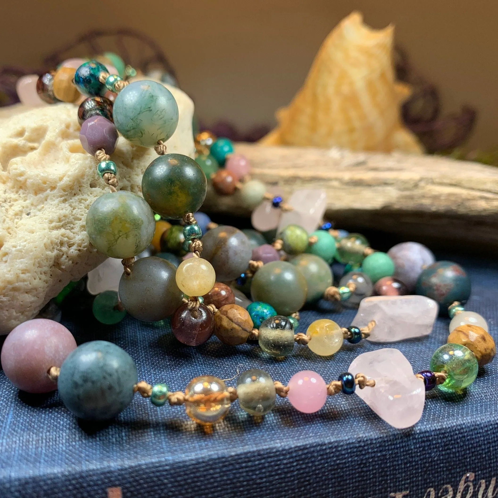 Misty Larksong Long Necklace