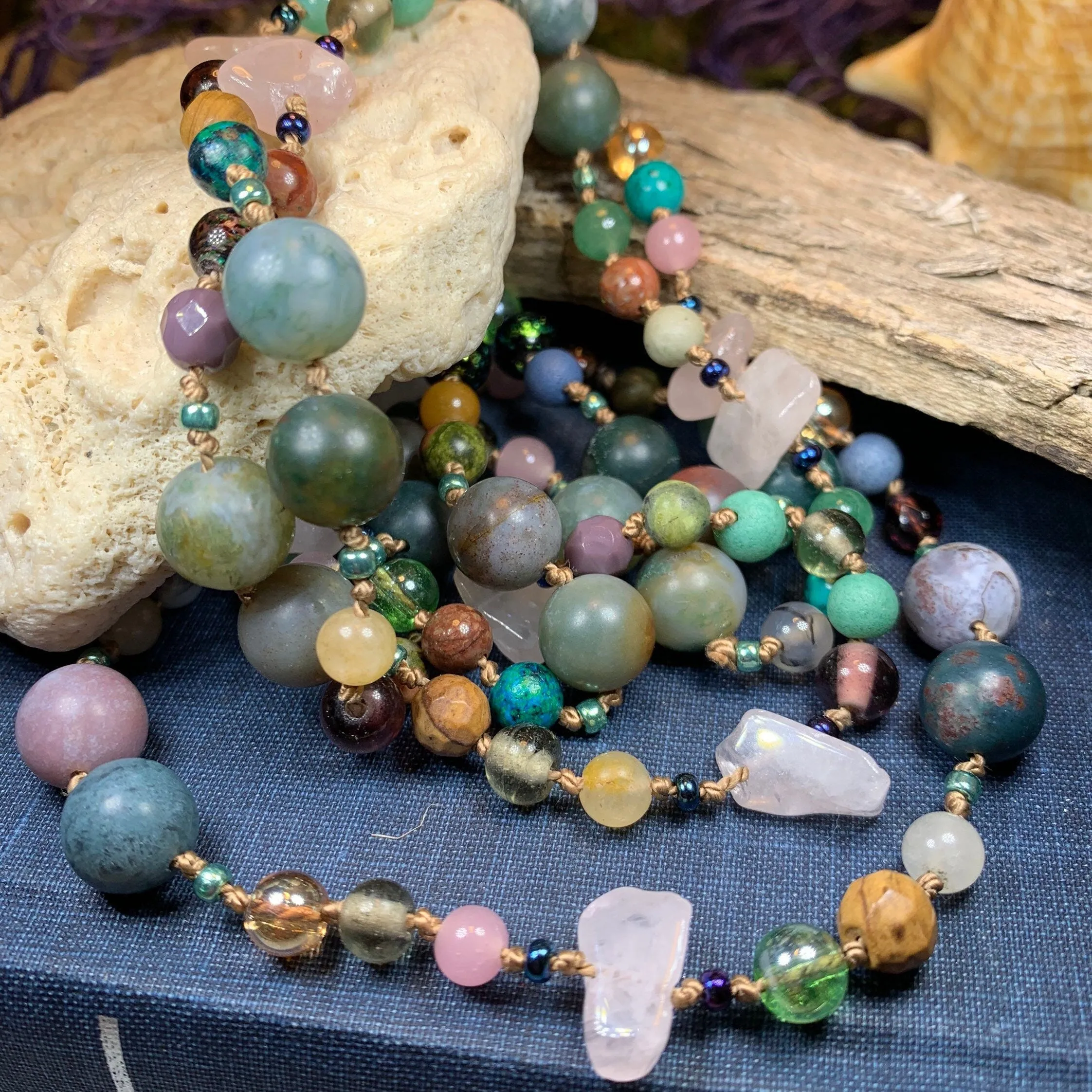 Misty Larksong Long Necklace