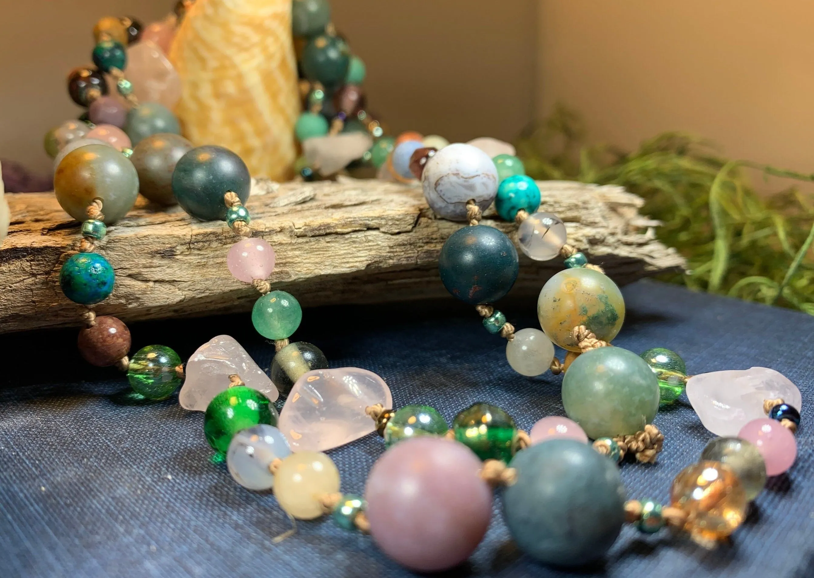 Misty Larksong Long Necklace