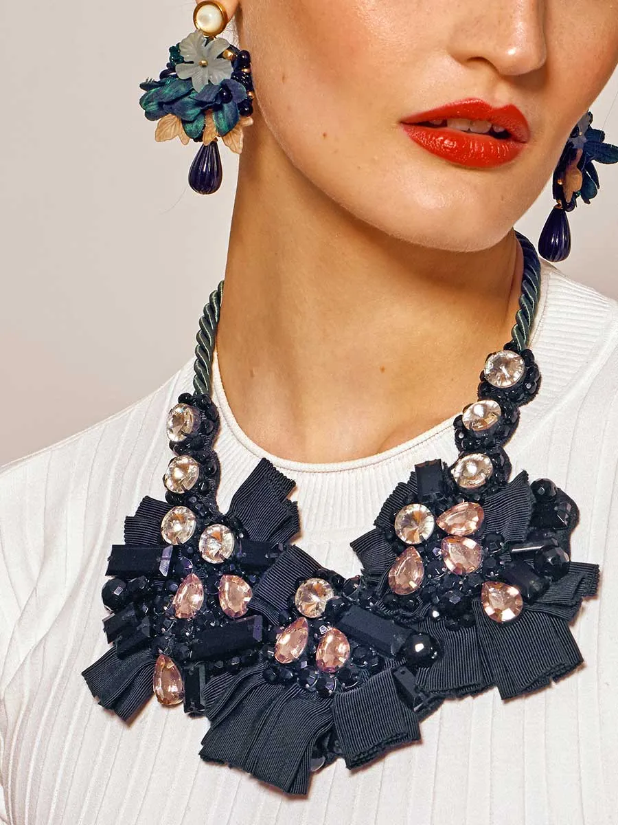 moonlight bib necklace