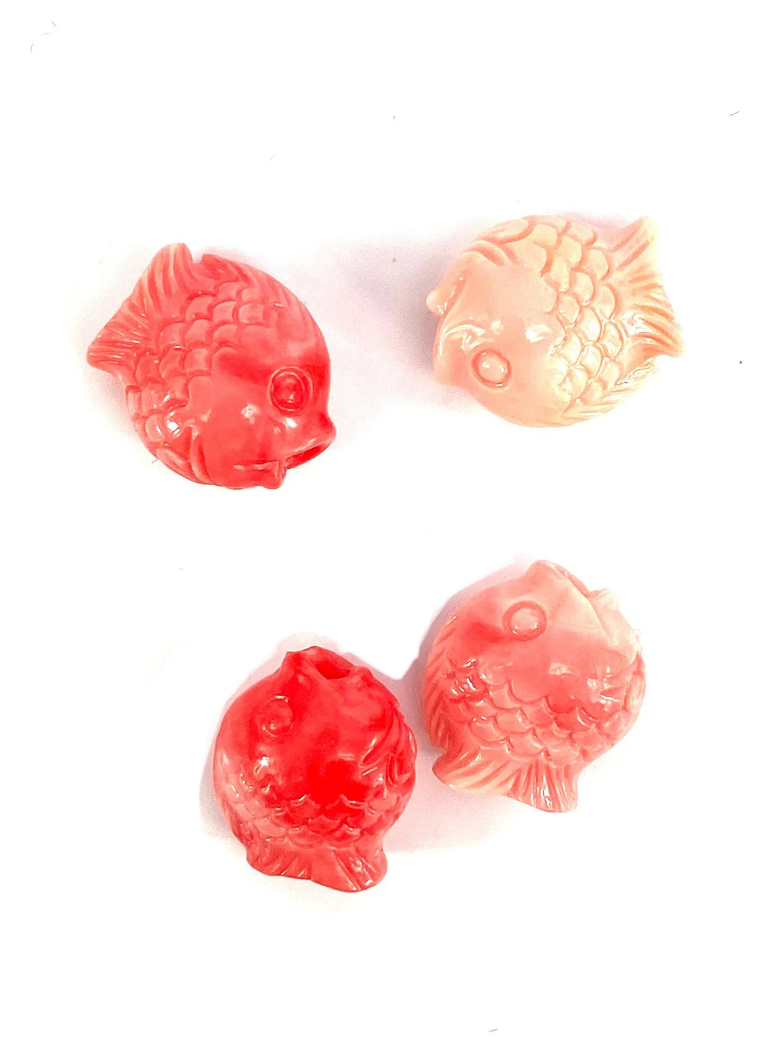 Mother Of Pearl Fish Beads, Sku#M438