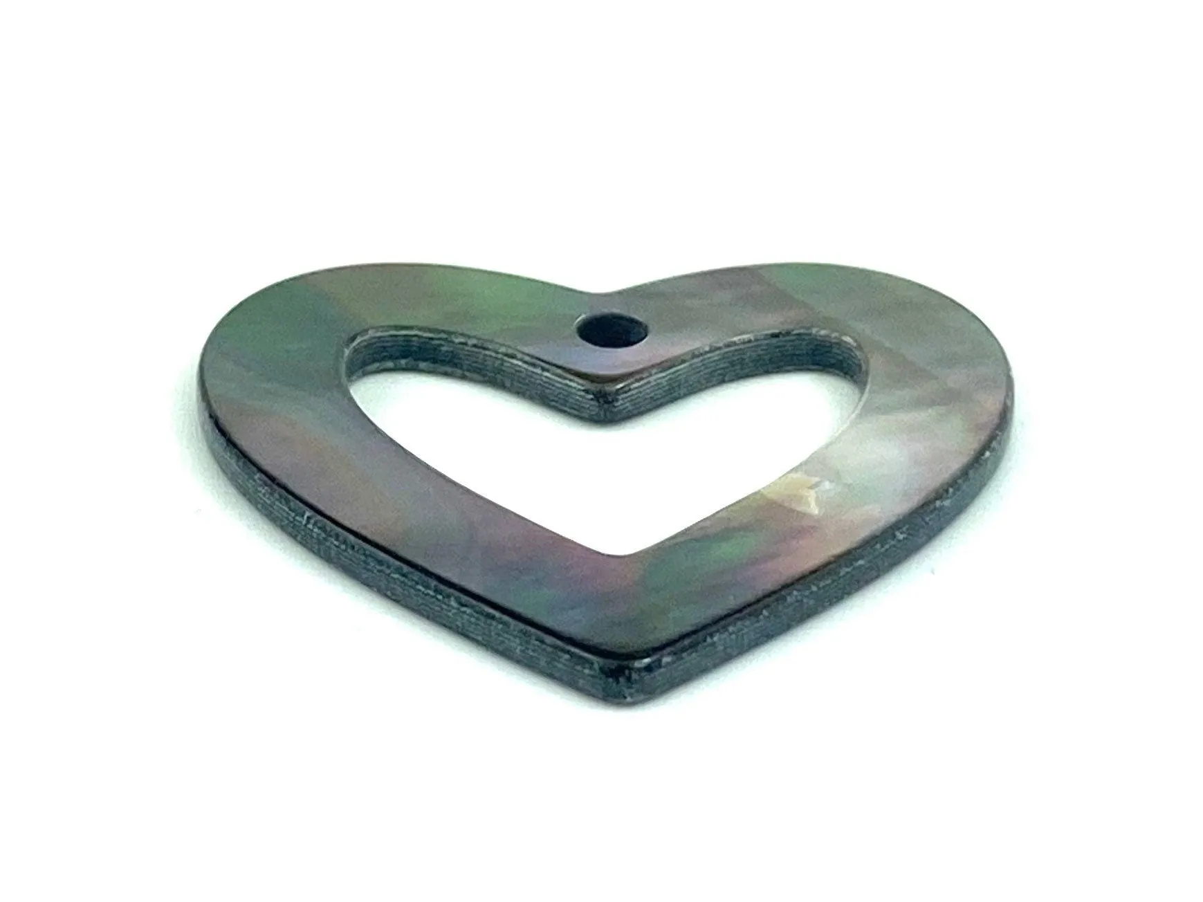 Mother Of Pearl Heart Shell, Sku#M367