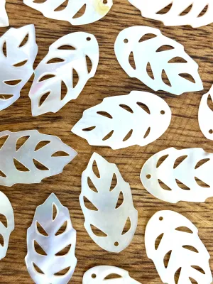 Mother Of Pearl Leaf Shell, Sku#M218