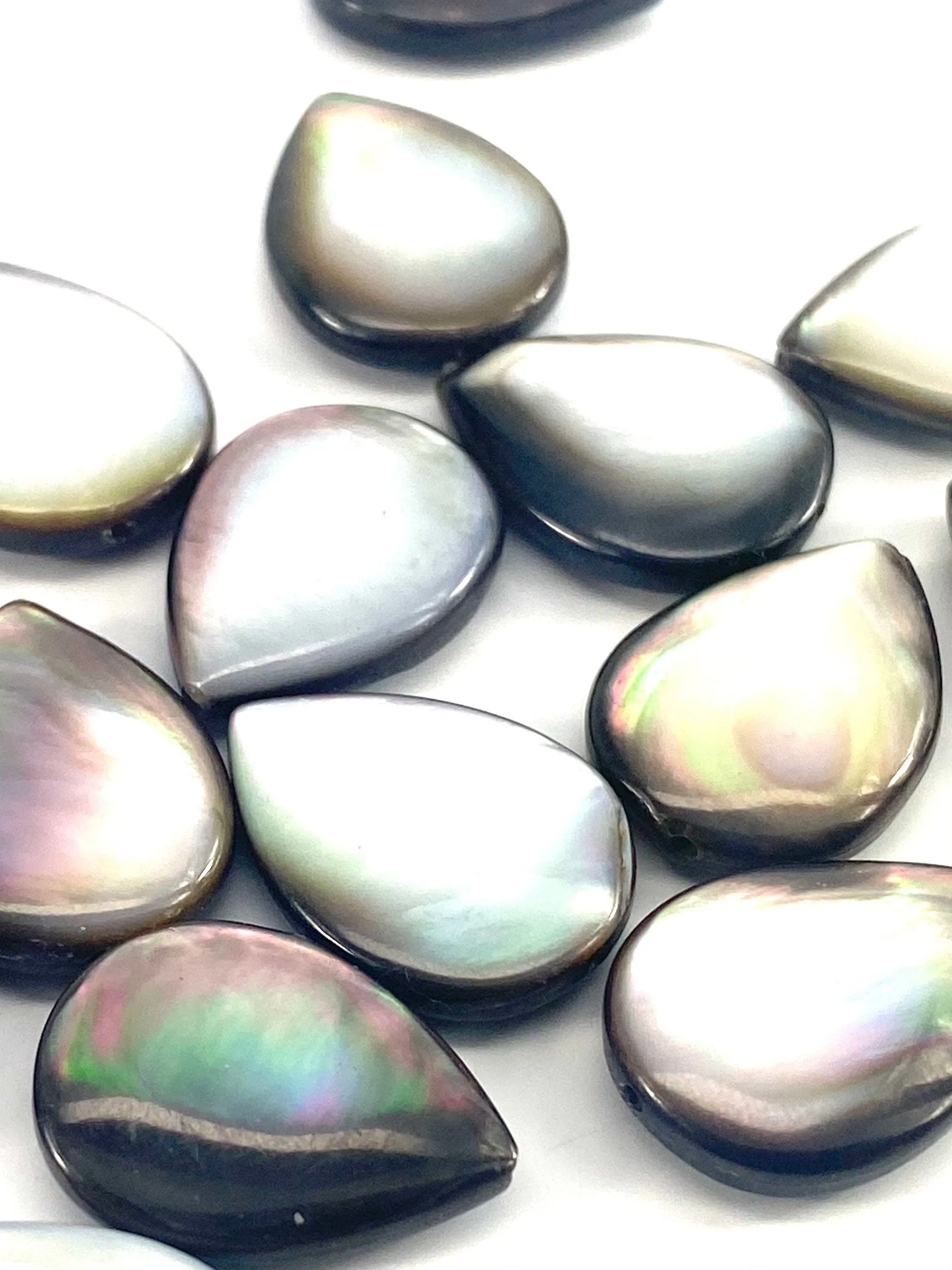 Mother Of Pearl Tear Drop Shell, Mother Of Pearl Tear Drop Bead, Sku#M399