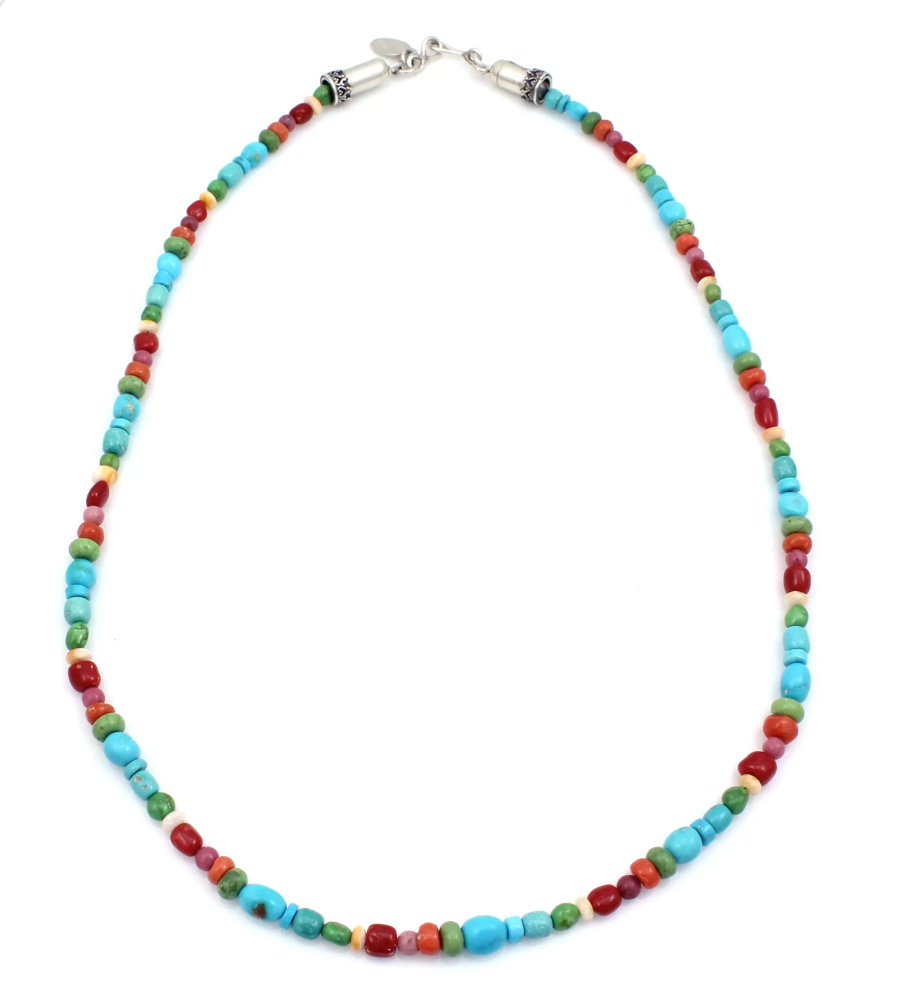 Multi Color with Turquoise Necklace
