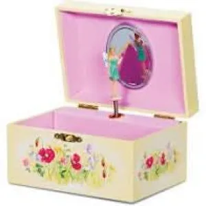 Musical jewellery box with dancing fairy figure