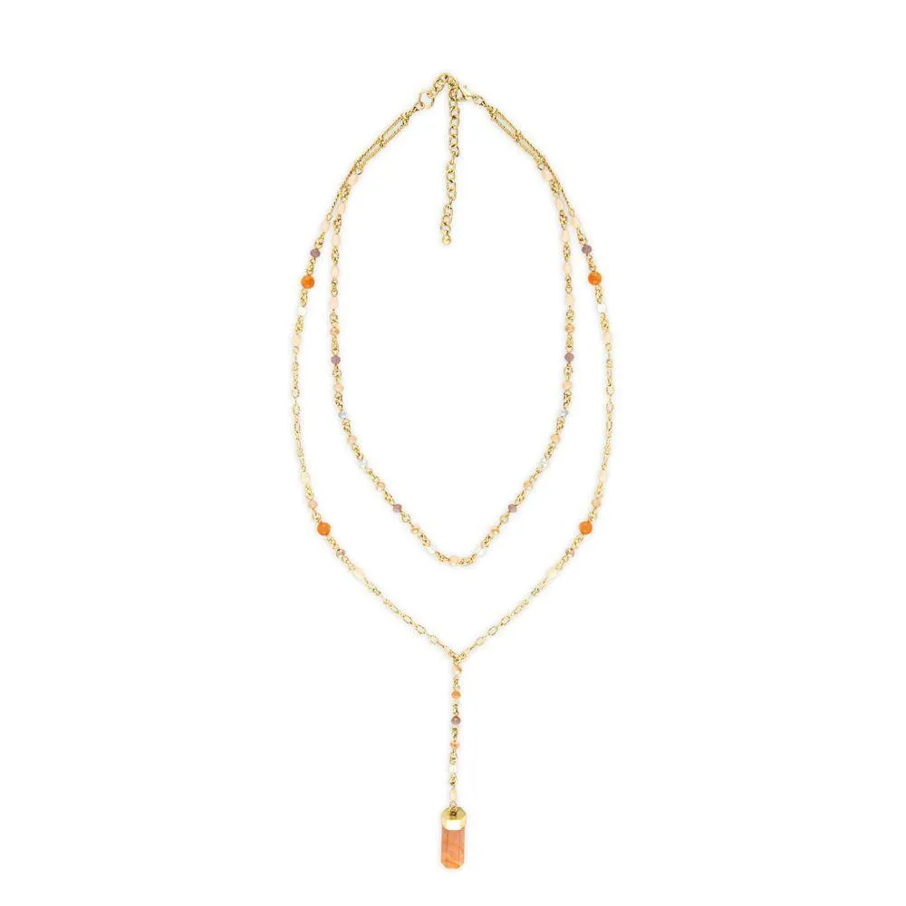 Myra Bag Lilac Necklace