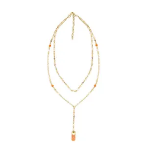 Myra Bag Lilac Necklace