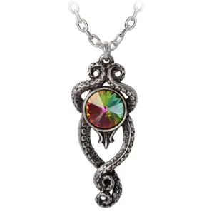 Mysterious Kraken Light in the Dark Pendant Necklace