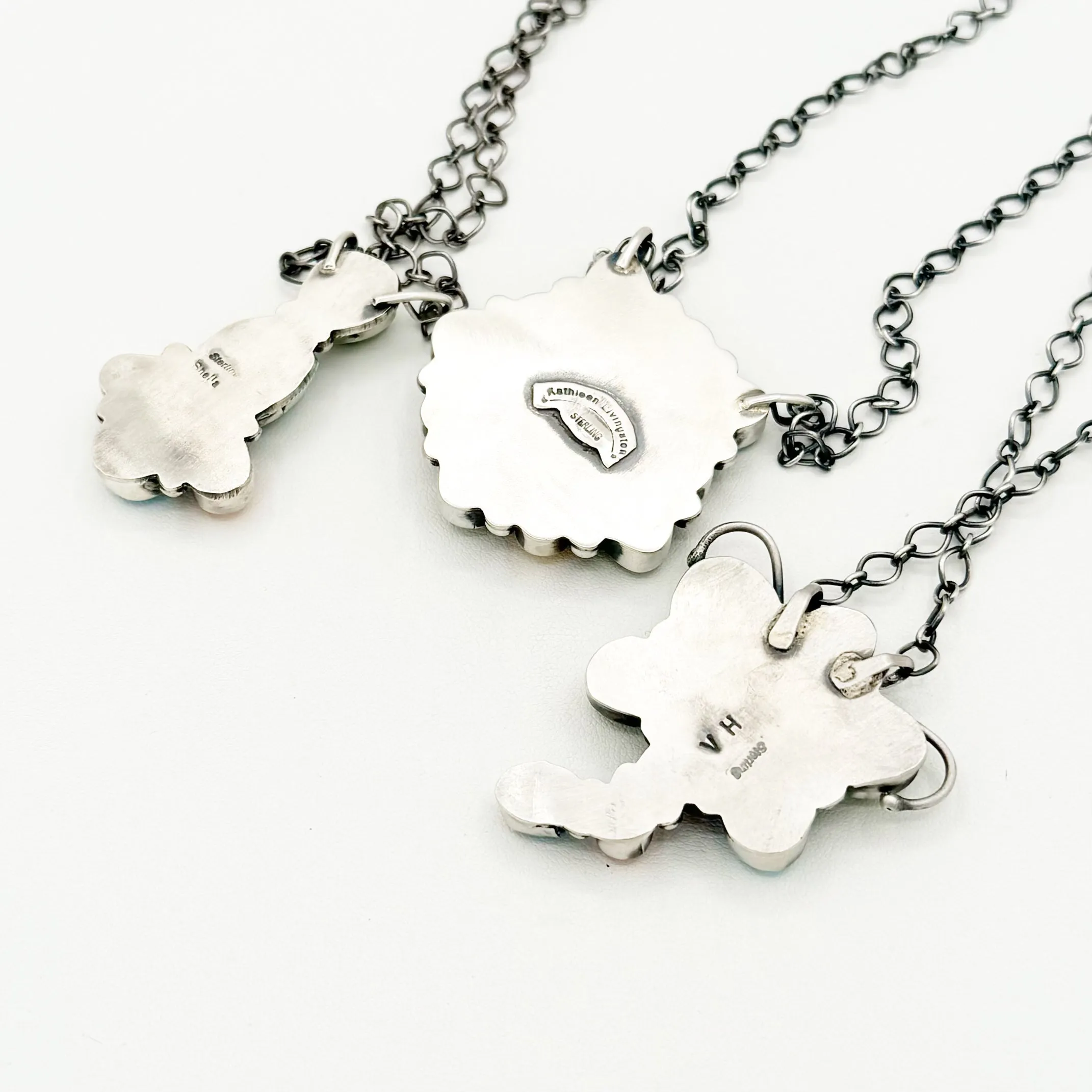 Native Made Rainbow Cluster Necklaces
